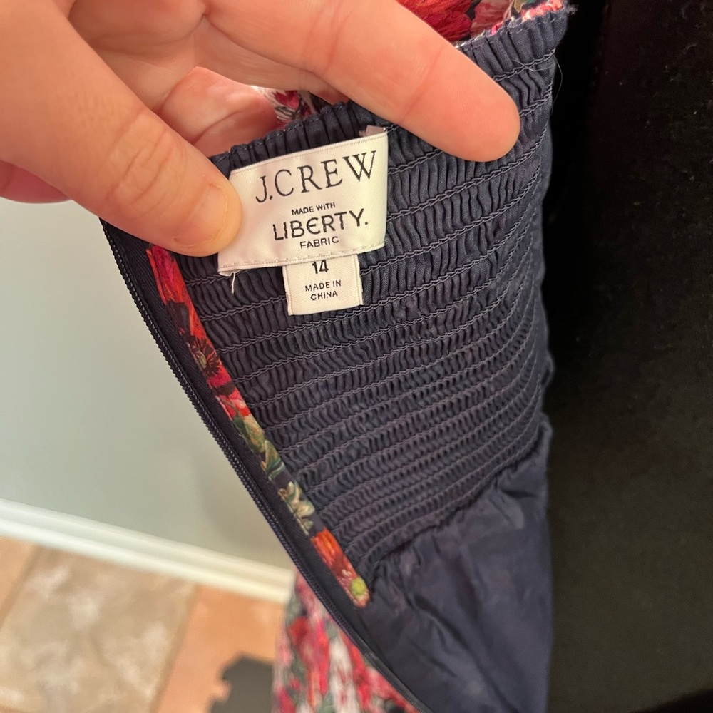 J. Crew x Liberty Amelie Floral Dress - Picture 8 of 8